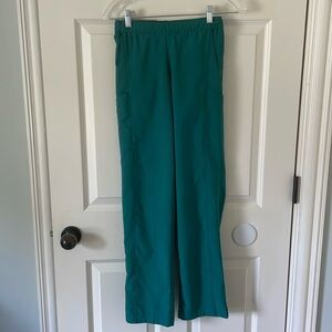 Spread good cheer Hunter green Scrub pants